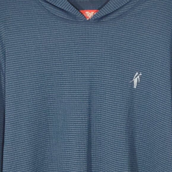 Toes on the Nose Men's Blue Hoodie - Picture 2 of 8